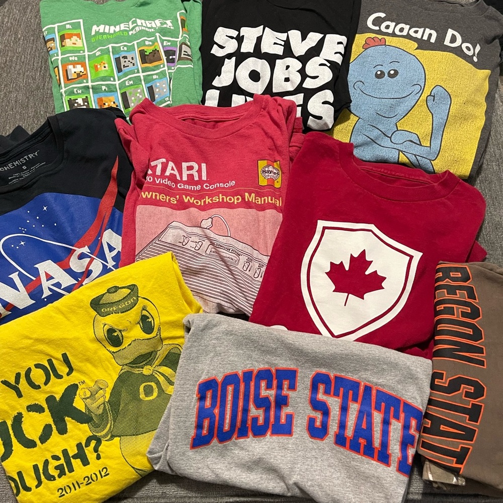 Graphic t shirt mens bundle